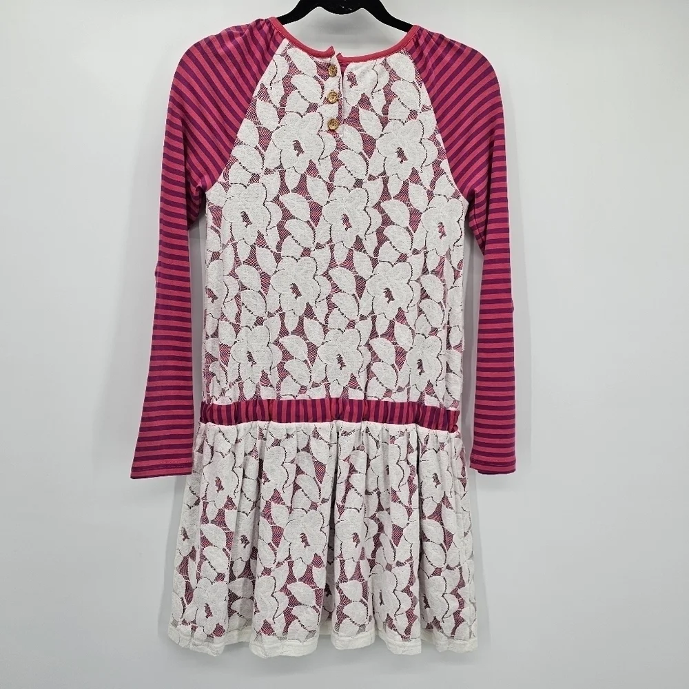 Matilda Jane 435 Friends Forever Lace Bexley Lap Dress Sz 14 Tween nwot